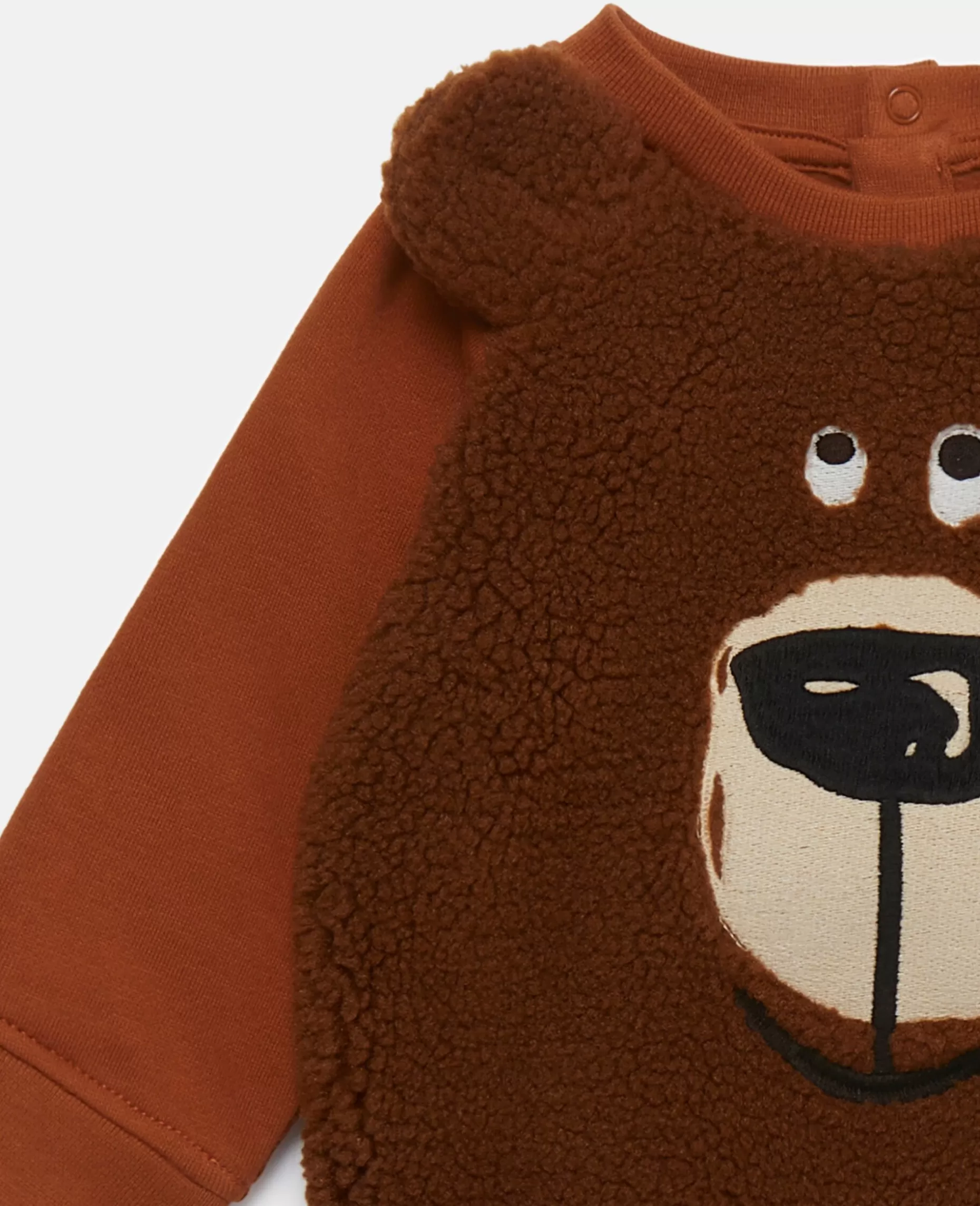 Bear Print Fleece Sweatshirt^Stella McCartney Discount