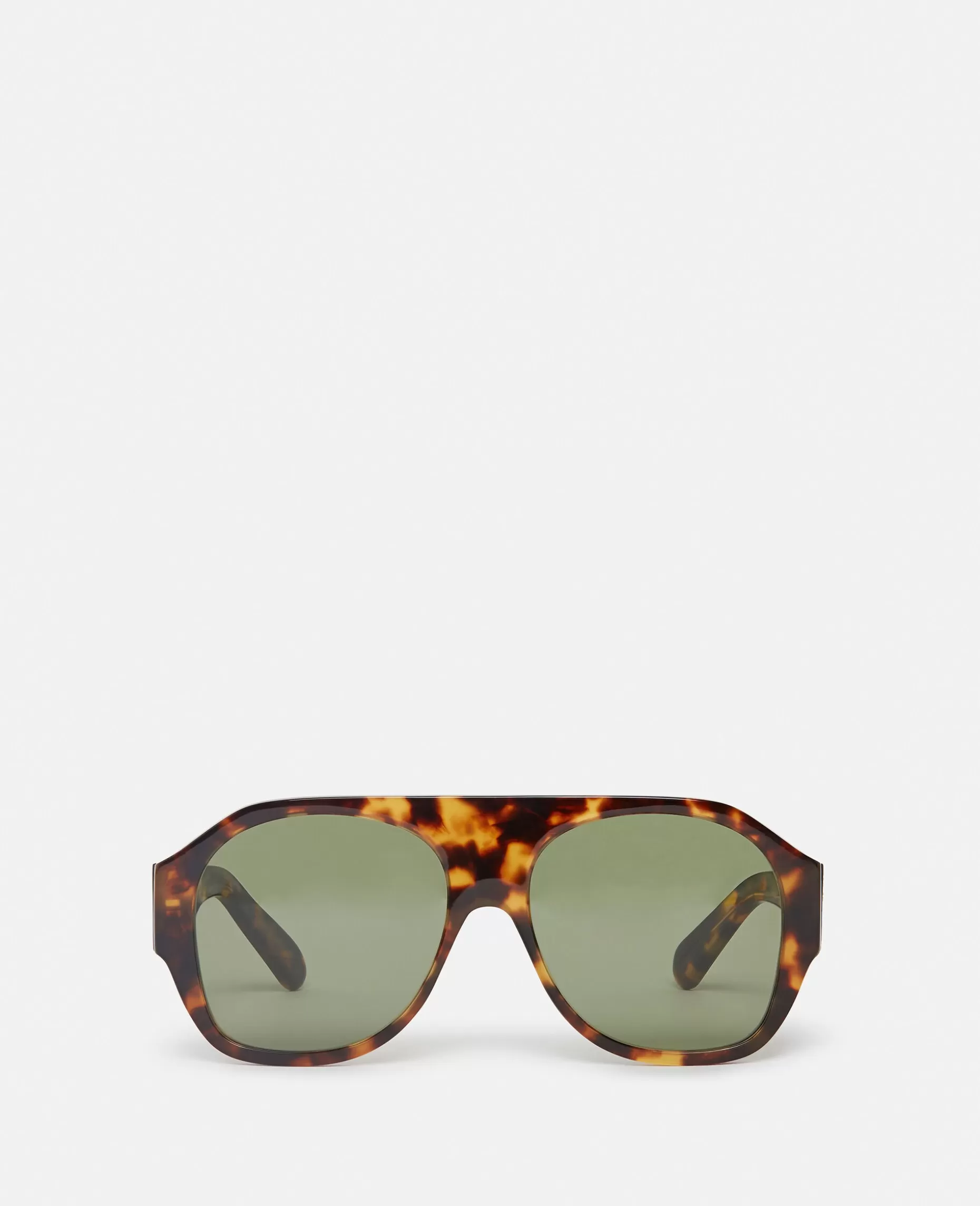 Chunky Aviator-Solbriller Med Logo^Stella McCartney Discount