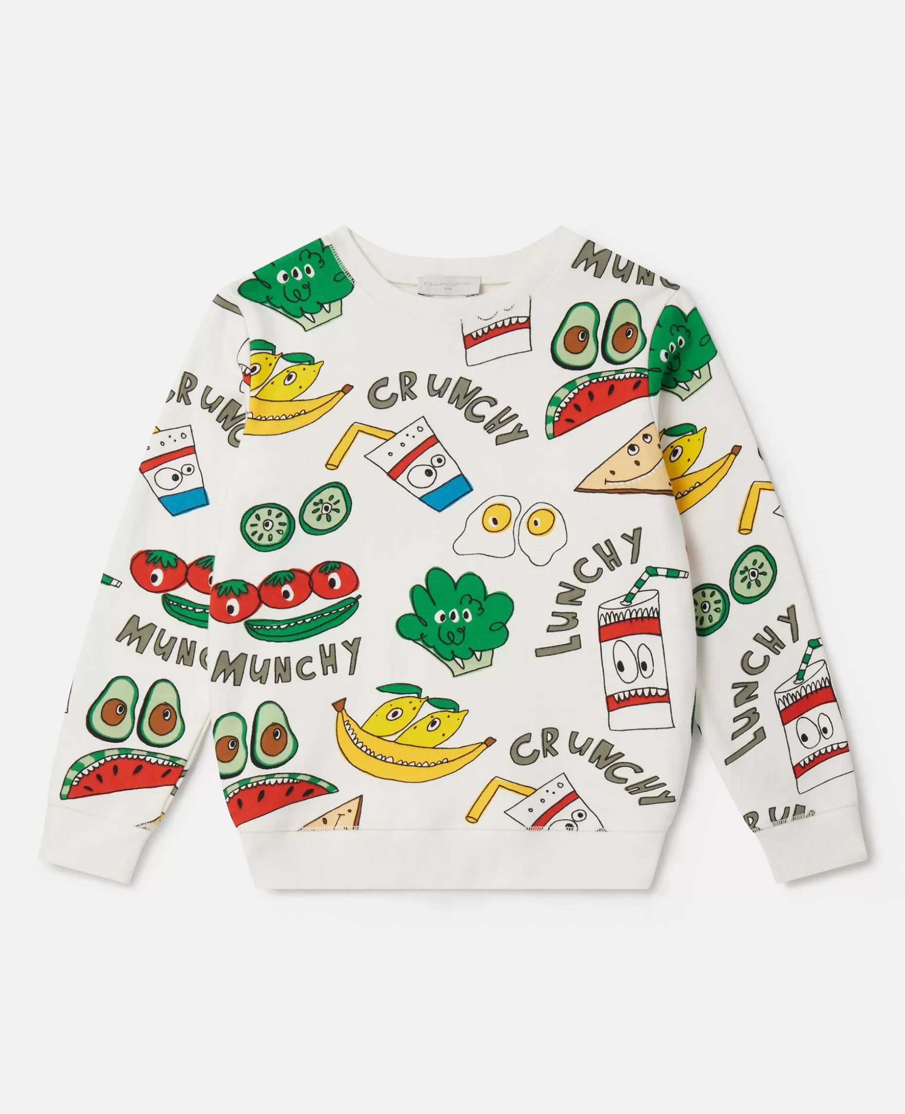 Crunchy Lunchy Print Sweatshirt^Stella McCartney Online