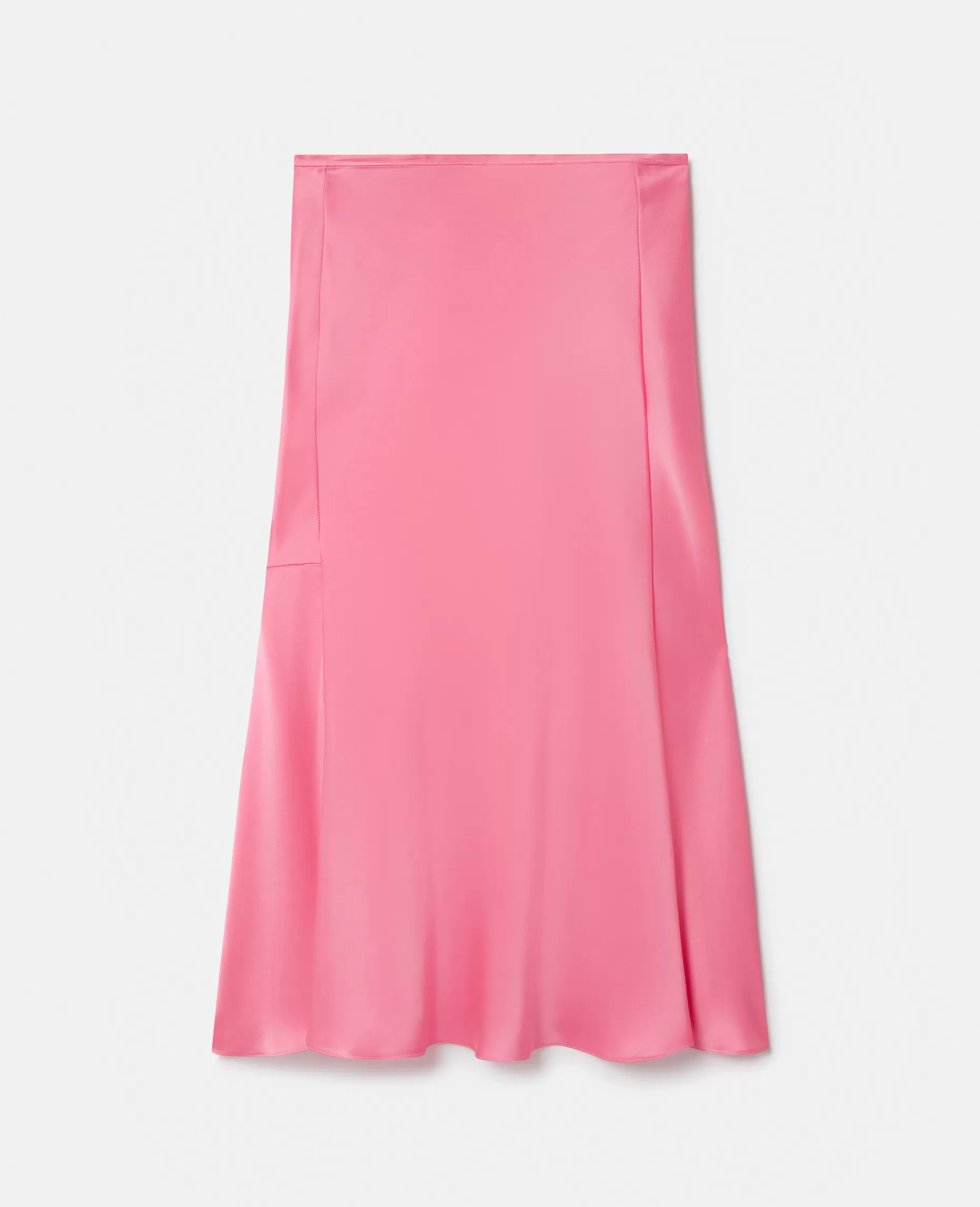 Dobbelt Satin Bias Cut Midi Nederdel^Stella McCartney Shop