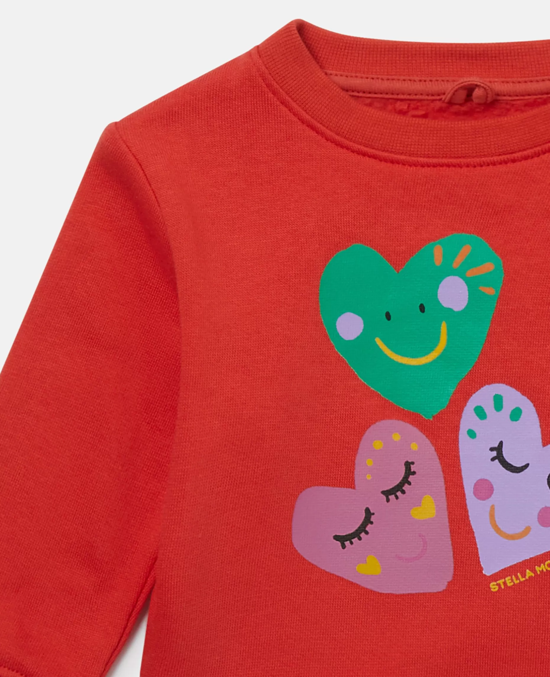 Langaermet Smiley Blomstermotiv T-Shirt^Stella McCartney New