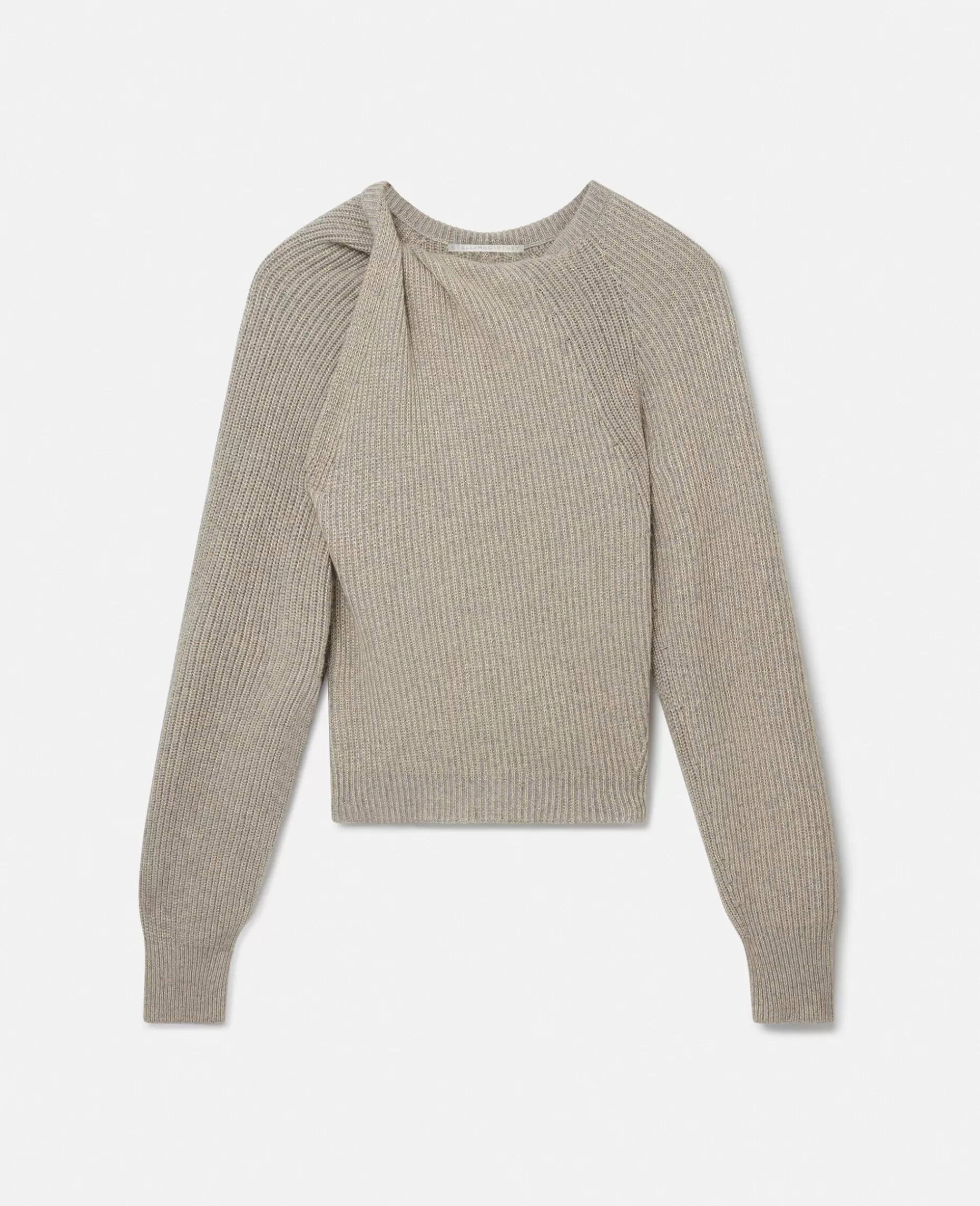 Regenereret Cashmere Shifting Knot Jumper^Stella McCartney Shop