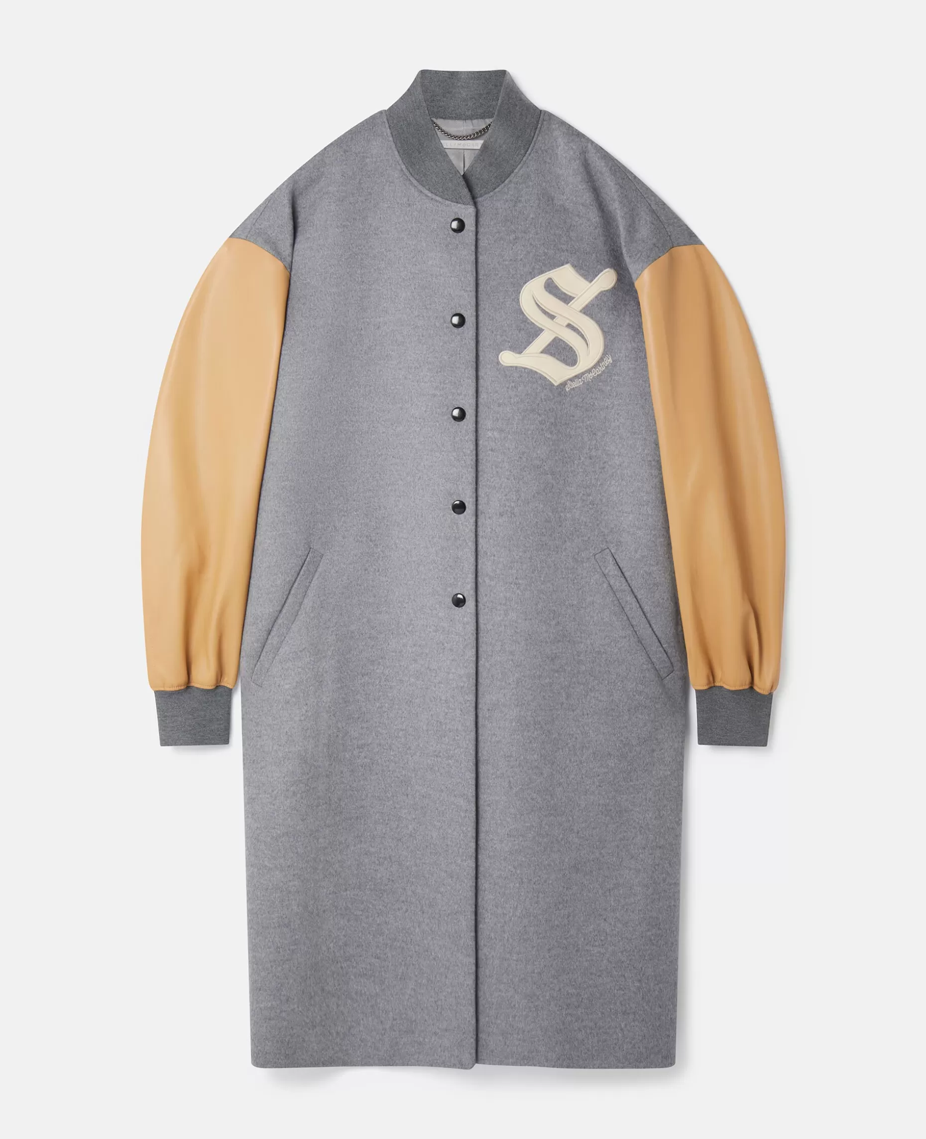 S' Letterman Bomber Long Coat^Stella McCartney Store