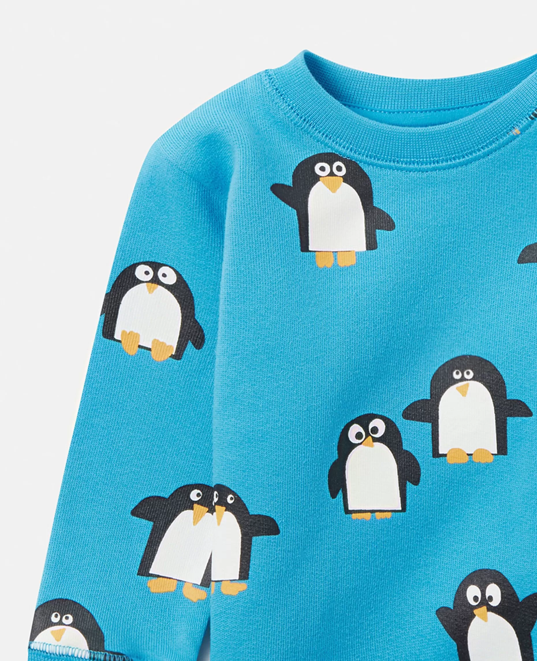 Sweatshirt Med Pingvintryk^Stella McCartney Fashion