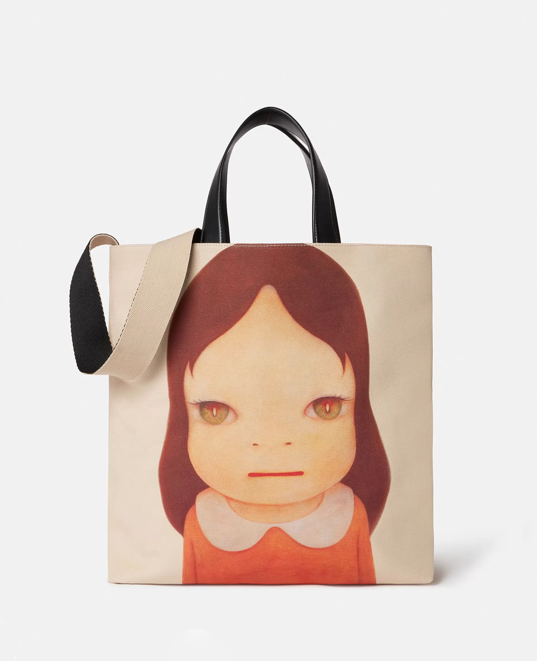 Twins I Print Cotton Canvas Tote Bag^Stella McCartney Flash Sale